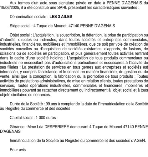 Contenu publication