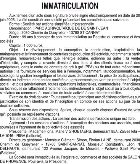 Contenu publication
