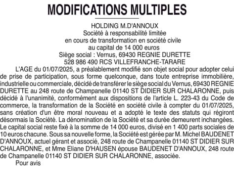 Contenu publication