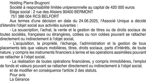 Contenu publication