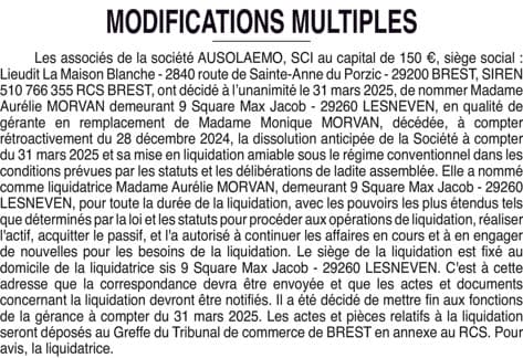 Contenu publication