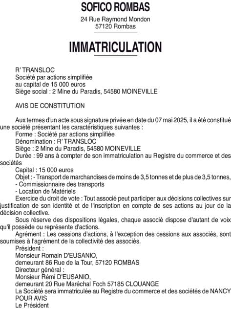 Contenu publication
