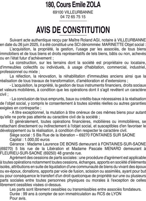 Contenu publication