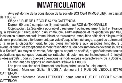 Contenu publication