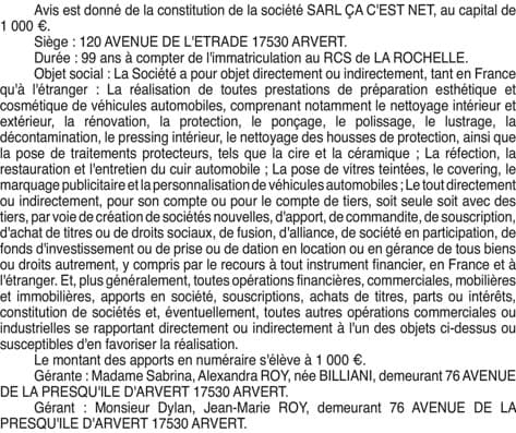 Contenu publication