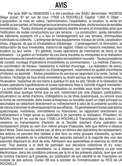 Contenu publication