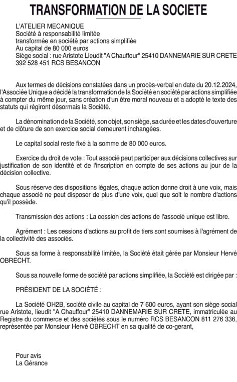 Contenu publication