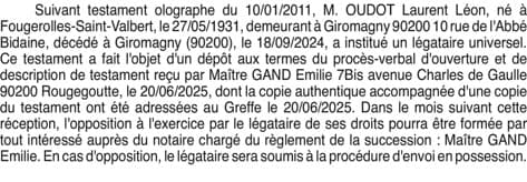 Contenu publication