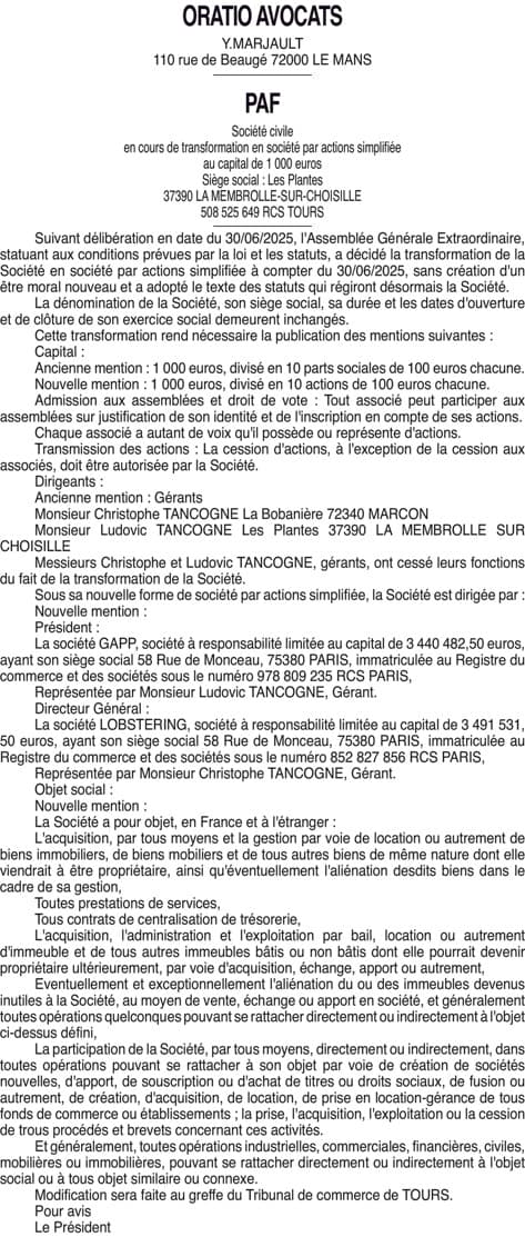 Contenu publication