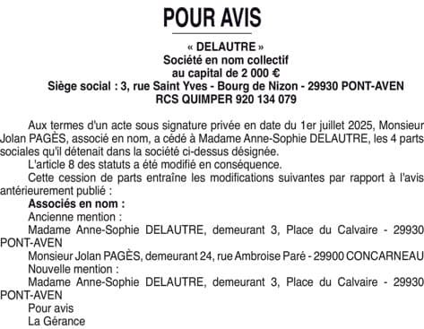 Contenu publication