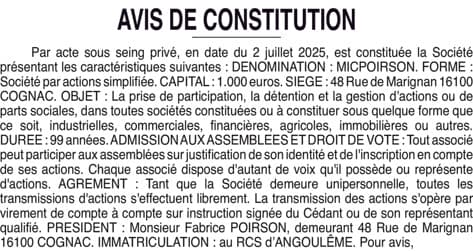 Contenu publication