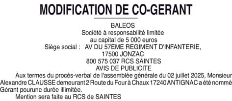 Contenu publication