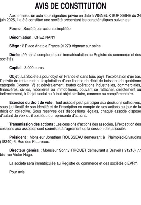 Contenu publication