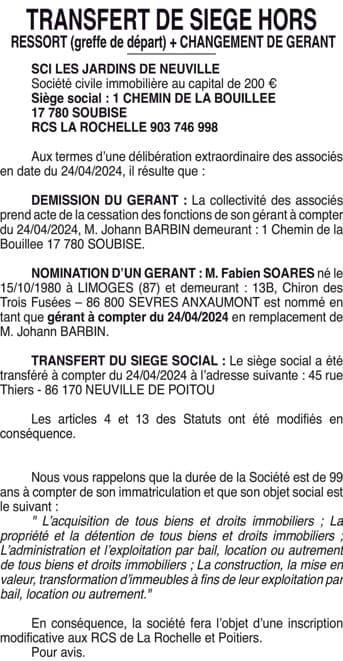 Contenu publication