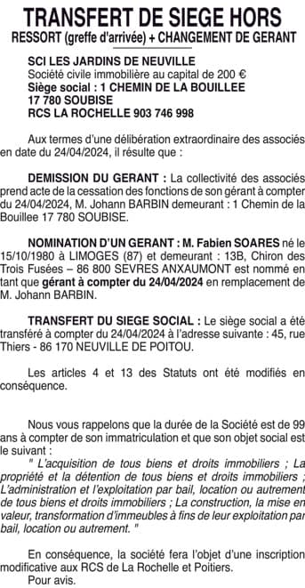 Contenu publication