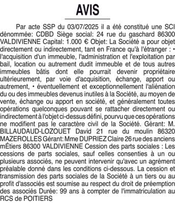 Contenu publication