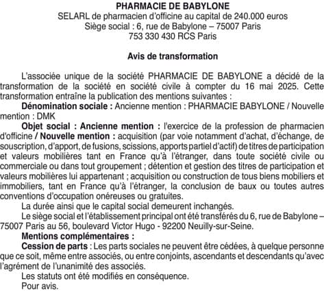 Contenu publication