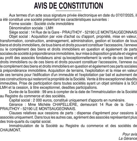 Contenu publication