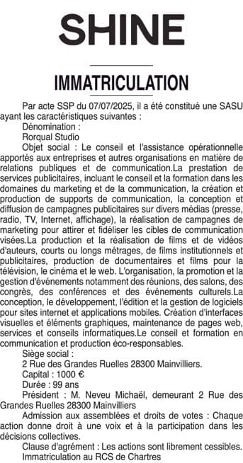 Contenu publication