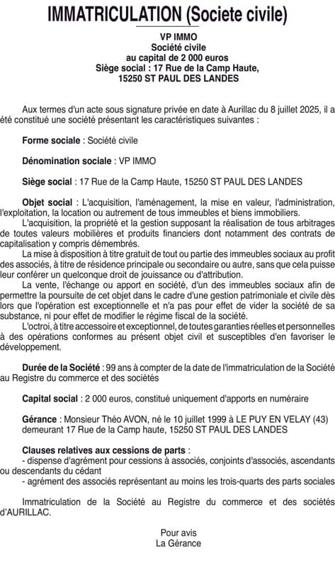 Contenu publication