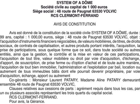 Contenu publication