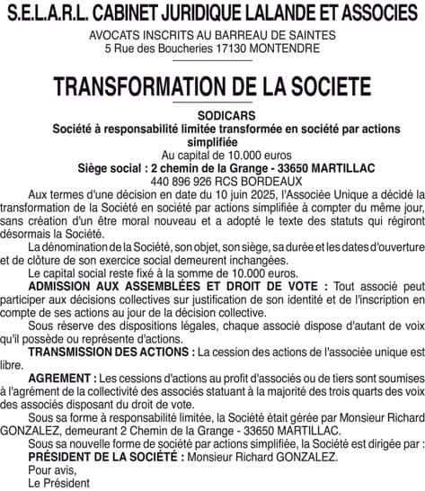 Contenu publication