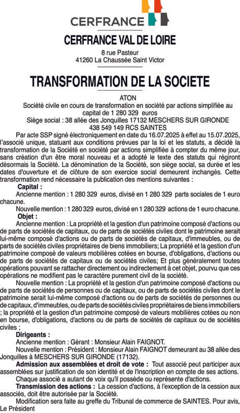 Contenu publication