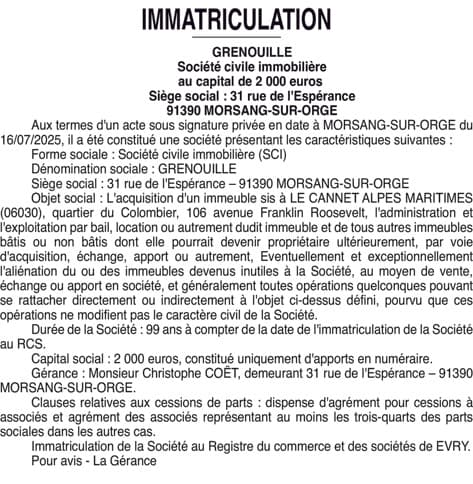 Contenu publication