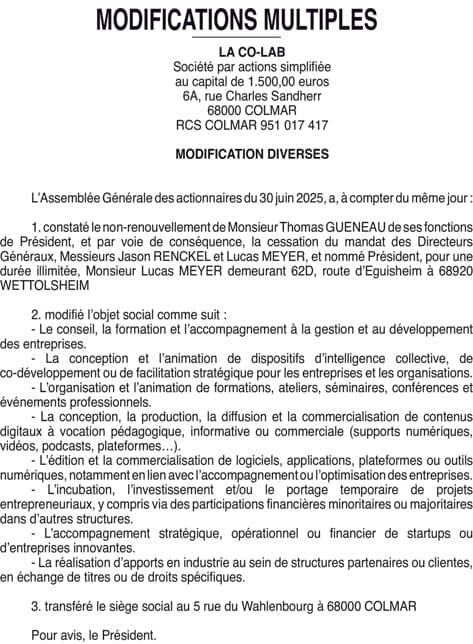 Contenu publication