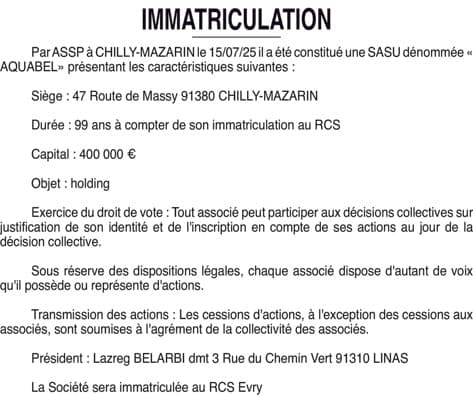 Contenu publication