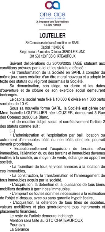 Contenu publication