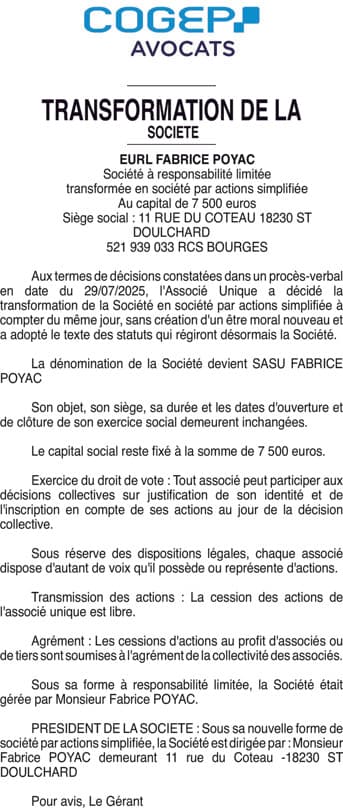 Contenu publication