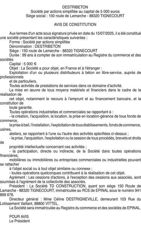 Contenu publication