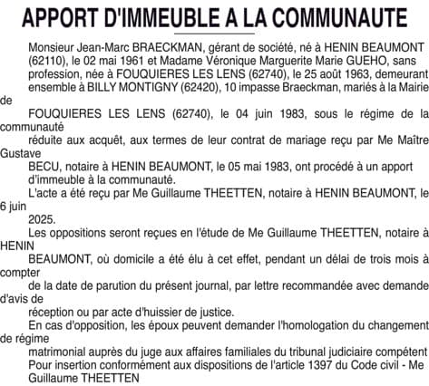 Contenu publication