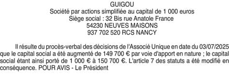 Contenu publication