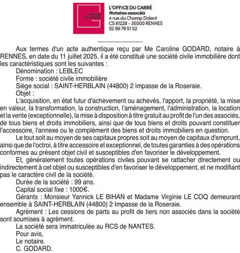 Contenu publication
