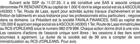 Contenu publication