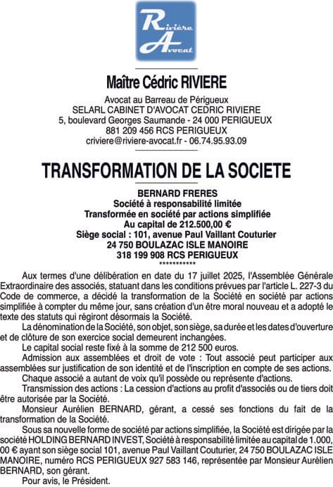 Contenu publication