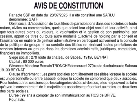 Contenu publication