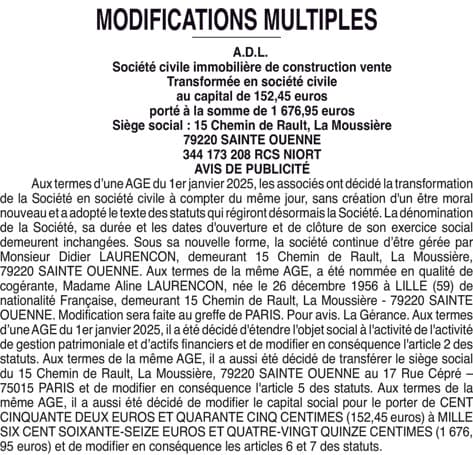 Contenu publication