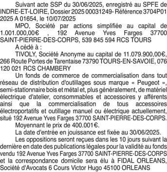Contenu publication