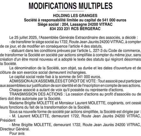 Contenu publication
