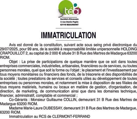 Contenu publication