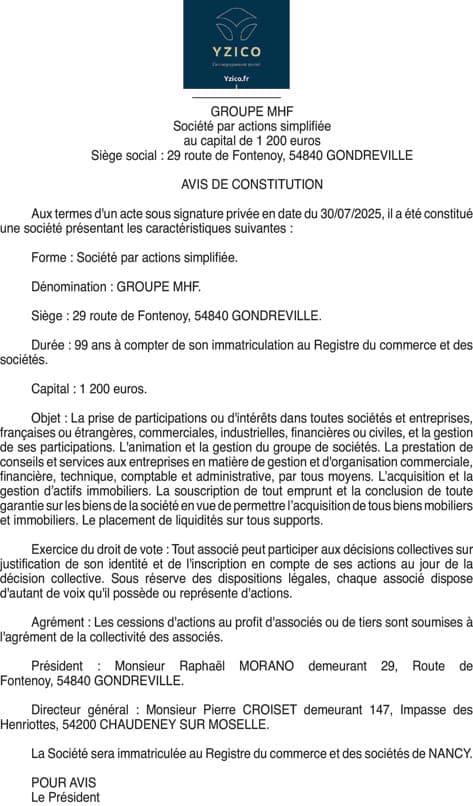 Contenu publication