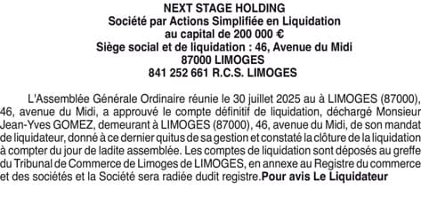 Contenu publication