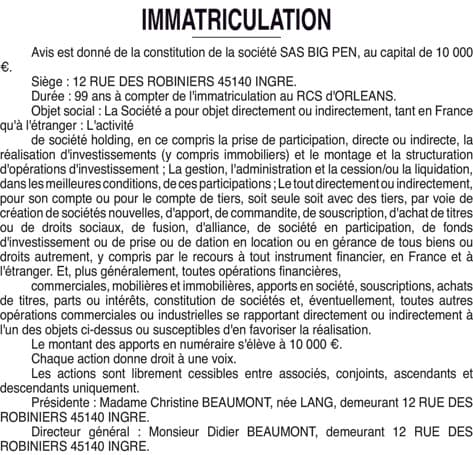Contenu publication
