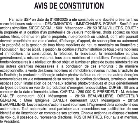Contenu publication
