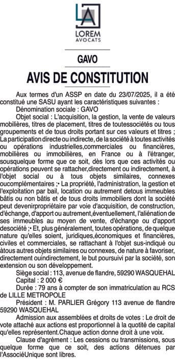 Contenu publication