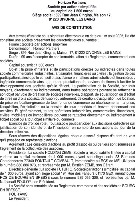 Contenu publication