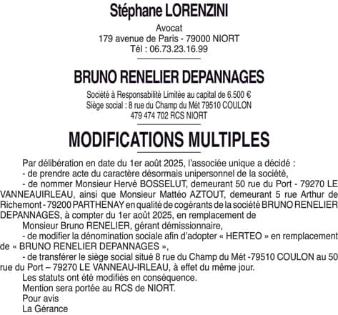 Contenu publication